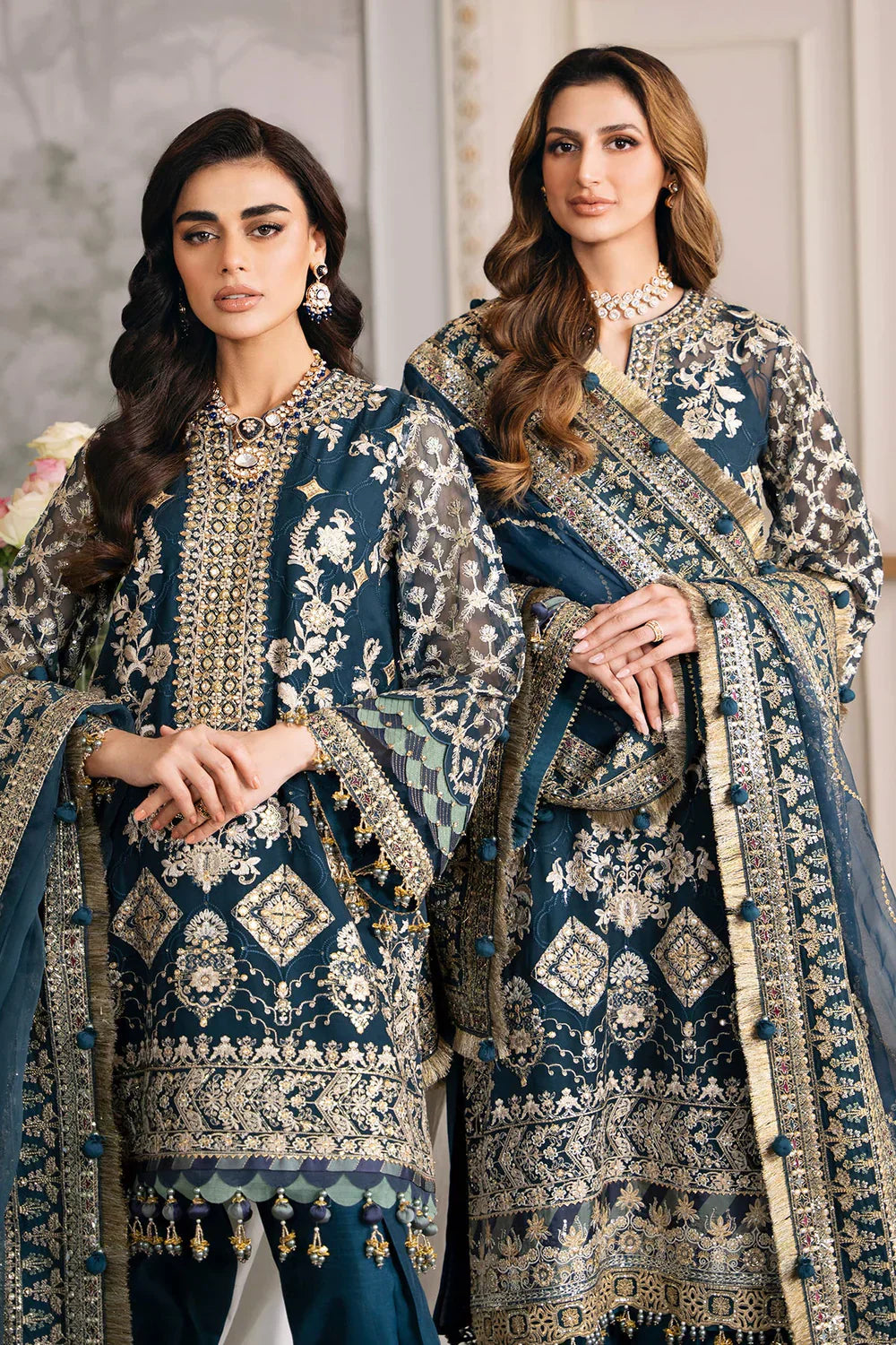 Baroque | Chantelle Embroidered Collection | CH12-01 - House Of Anaya