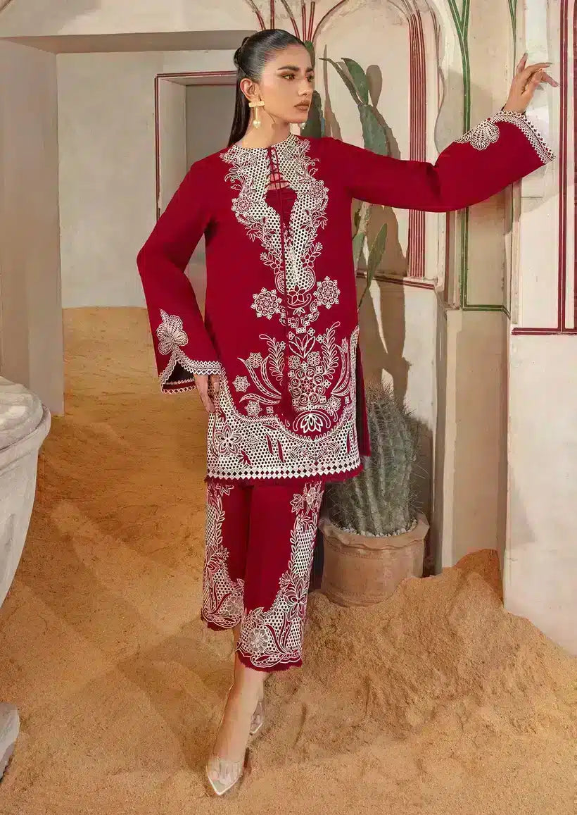 Crimson | Amal Winter 23 | Threads that Bind - CRWP 3B - House Of Anaya