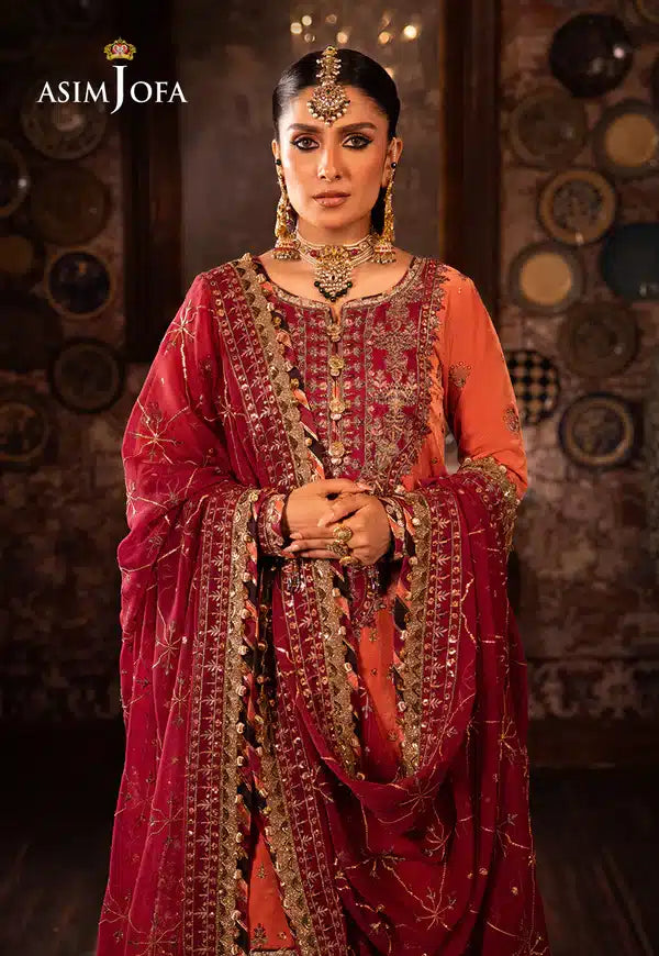 Asim Jofa | Makhmal Wedding Velvet 23 | AJMM-01 - House Of Anaya