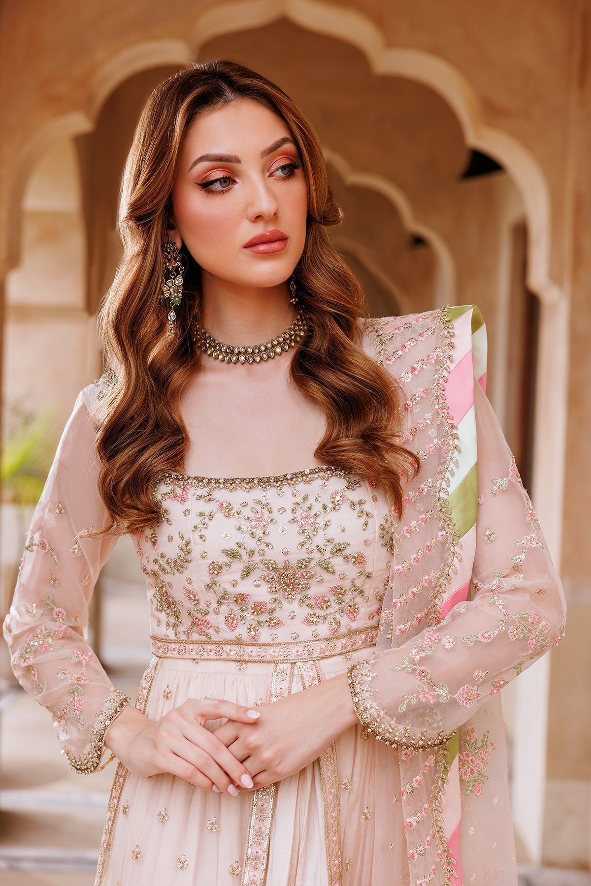 Mina Kashif | Shahbano Luxury Pret 24 | Jazmin - House Of Anaya