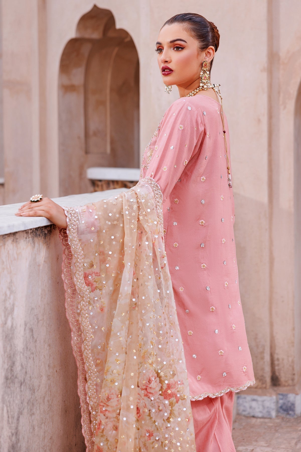 Mina Kashif | Shahbano Luxury Pret 24 | Amber - House Of Anaya