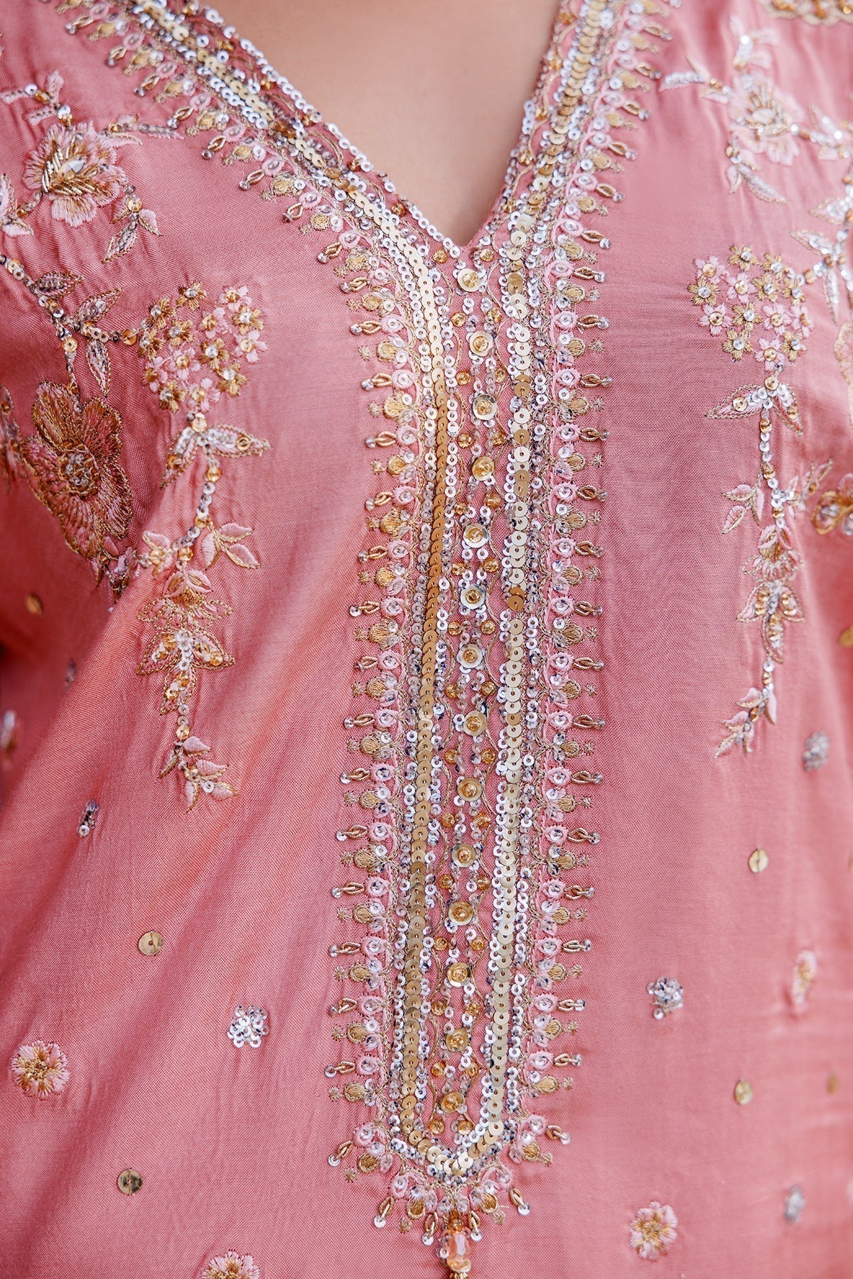 Mina Kashif | Shahbano Luxury Pret 24 | Amber - House Of Anaya