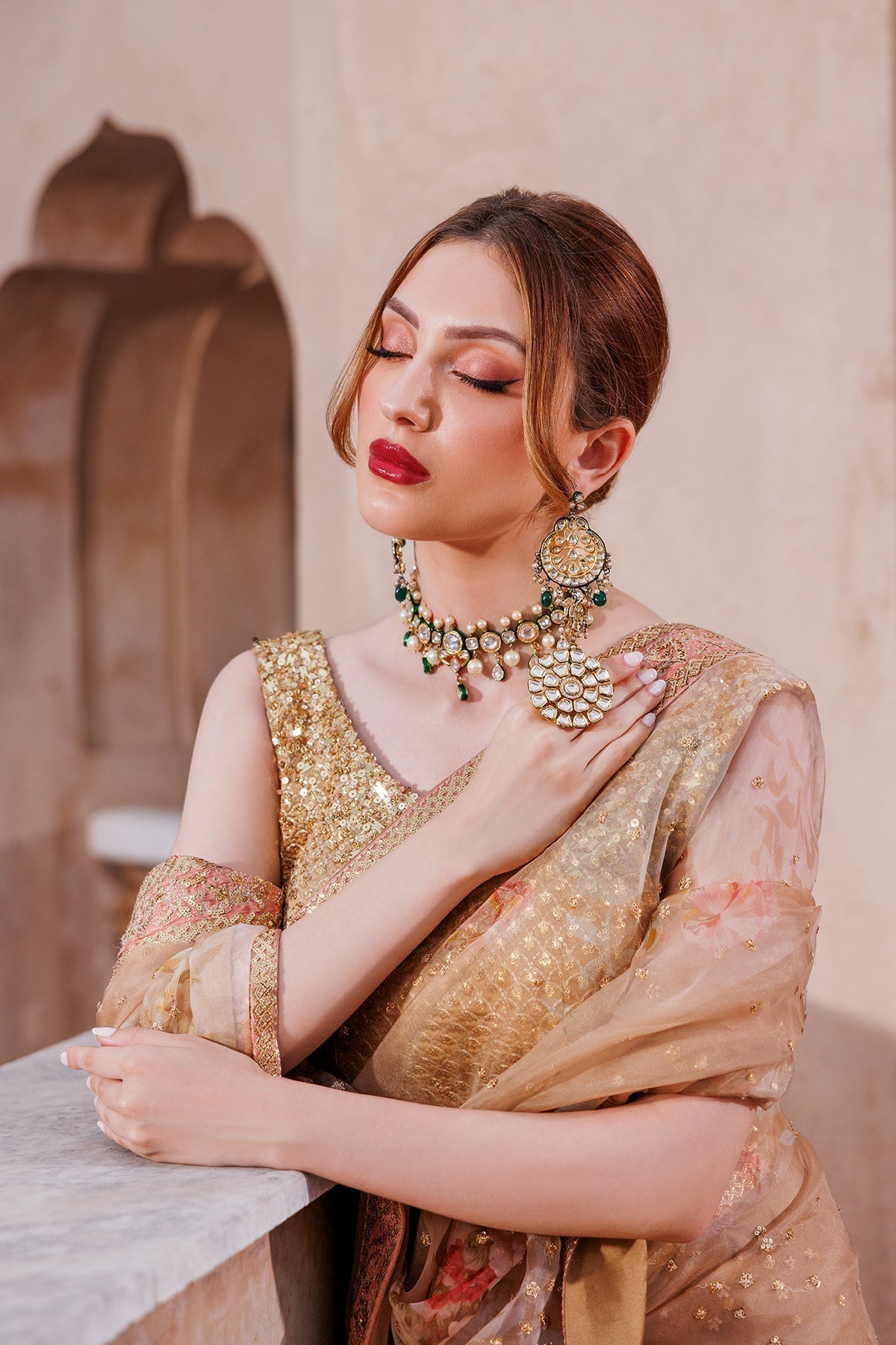 Mina Kashif | Shahbano Luxury Pret 24 | Zymal - House Of Anaya