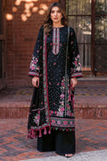 Farasha | Summer Weaves Embroidered Lawn | Ornate Noir