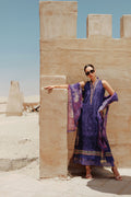 Noor By Saadia Asad | Eid Handwork Laserkari Lawn 24 | D3 - House Of Anaya
