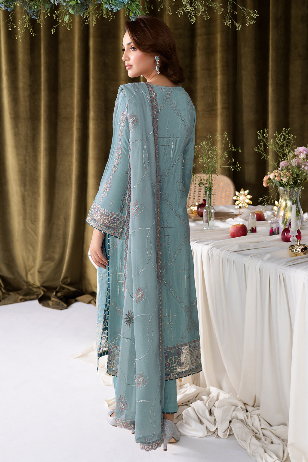 Ramsha | Aangan Luxury Raw silk | AA-109