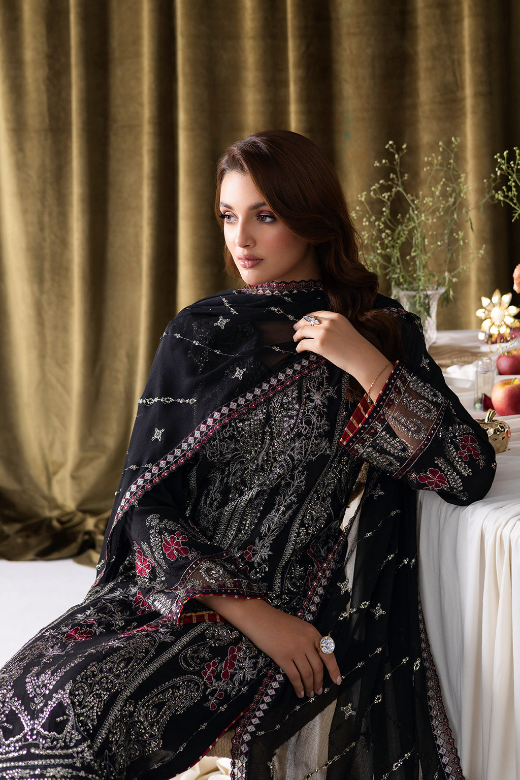 Ramsha | Aangan Luxury Raw silk | AA-105