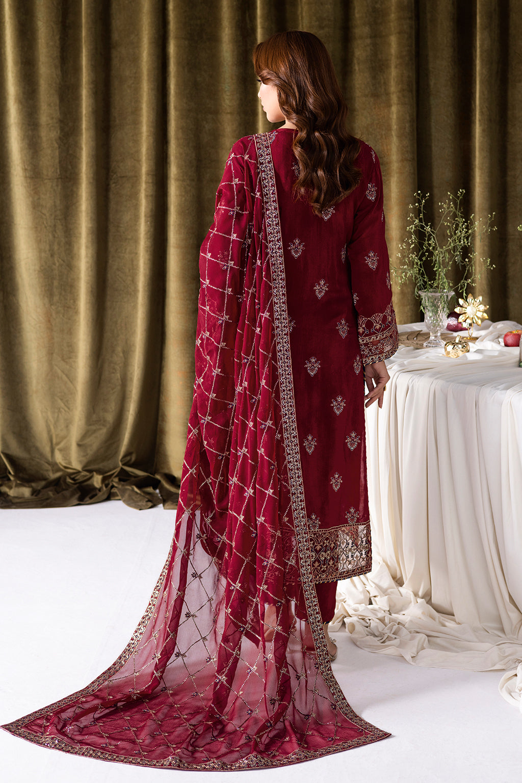 Ramsha | Aangan Luxury Raw silk | AA-101