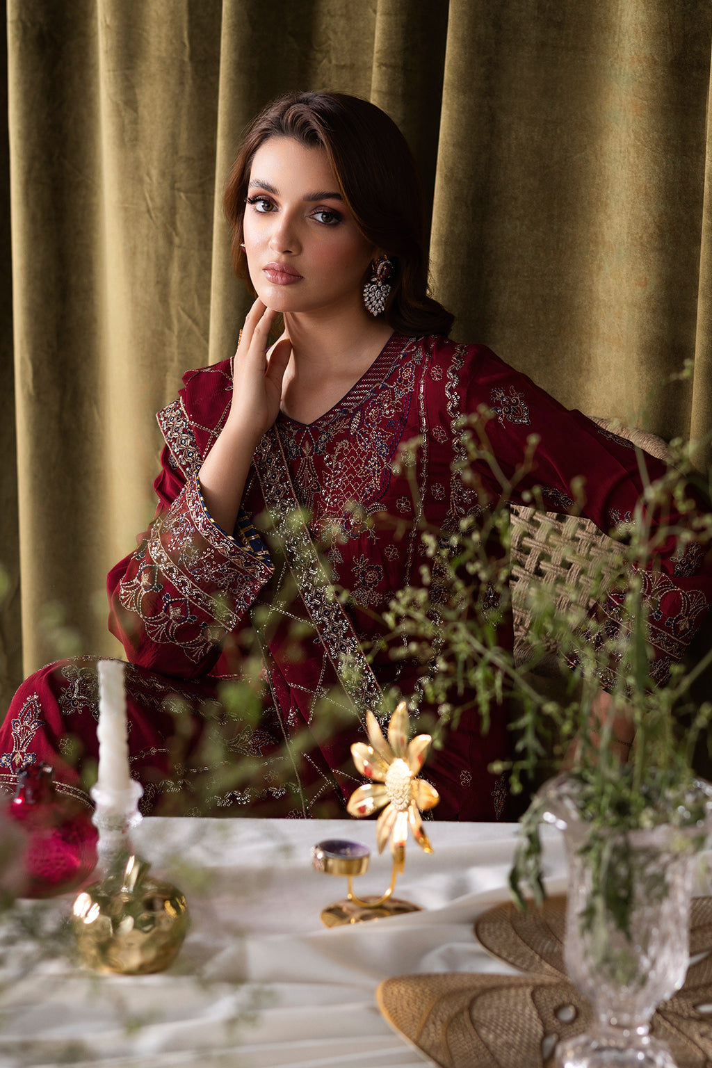Ramsha | Aangan Luxury Raw silk | AA-101