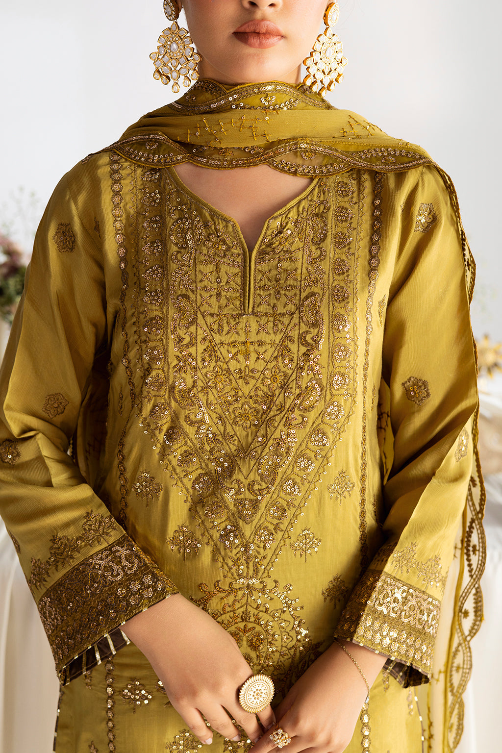 Ramsha | Aangan Luxury Raw silk | AA-102