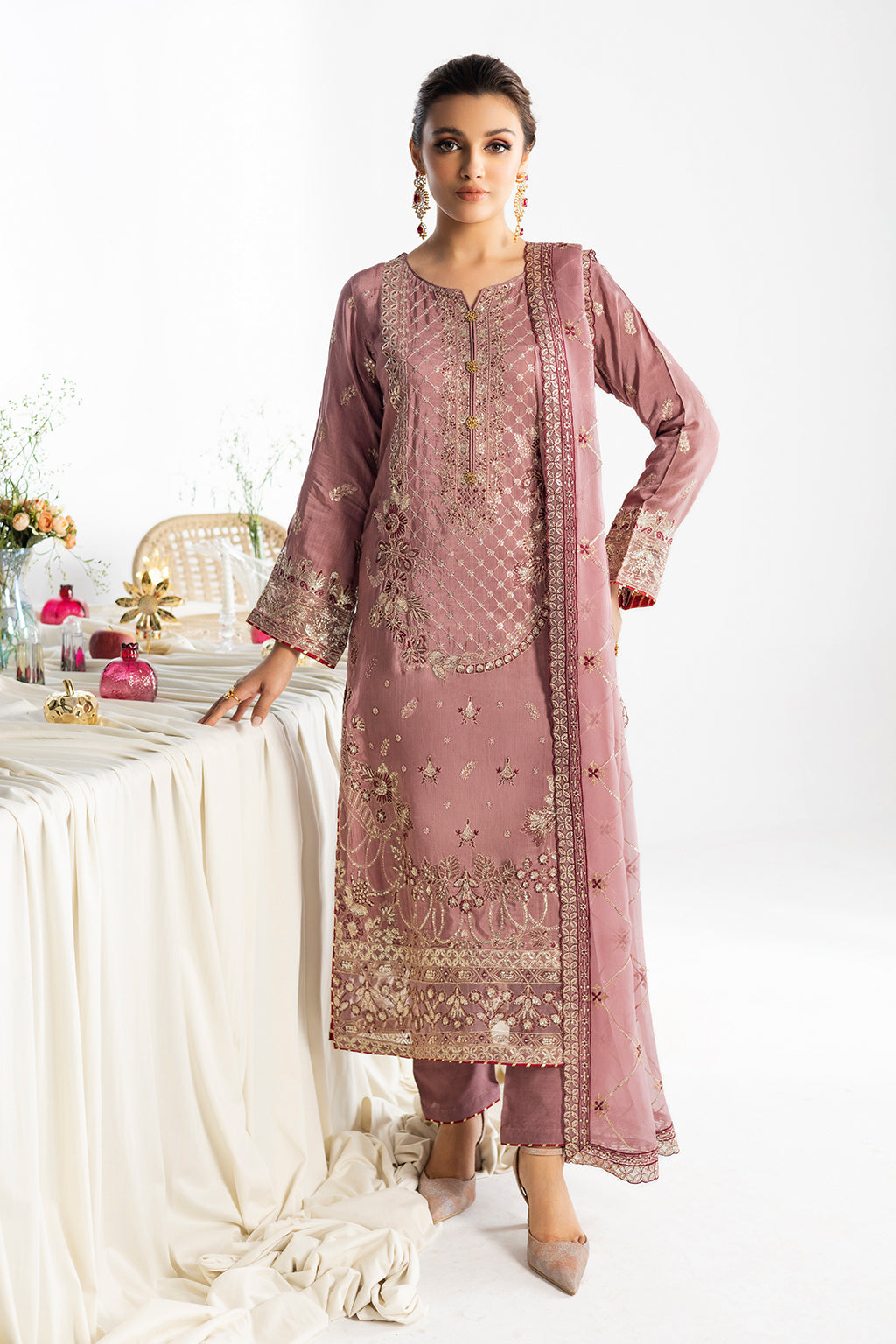 Ramsha | Aangan Luxury Raw silk | AA-104