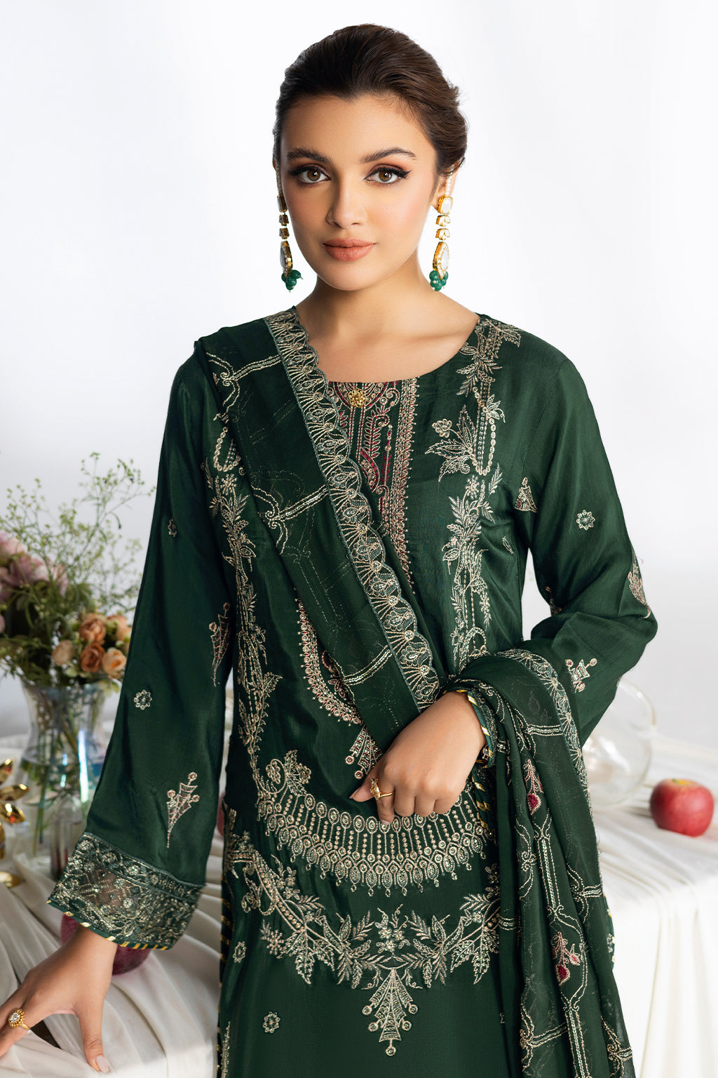 Ramsha | Aangan Luxury Raw silk | AA-107