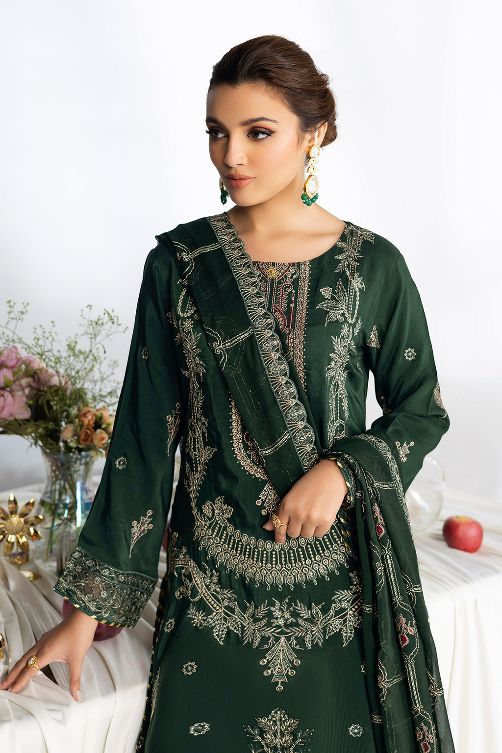 Ramsha | Aangan Luxury Raw silk | AA-107