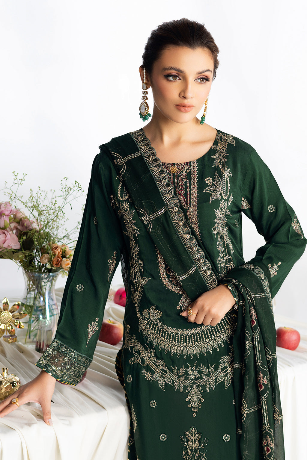 Ramsha | Aangan Luxury Raw silk | AA-107
