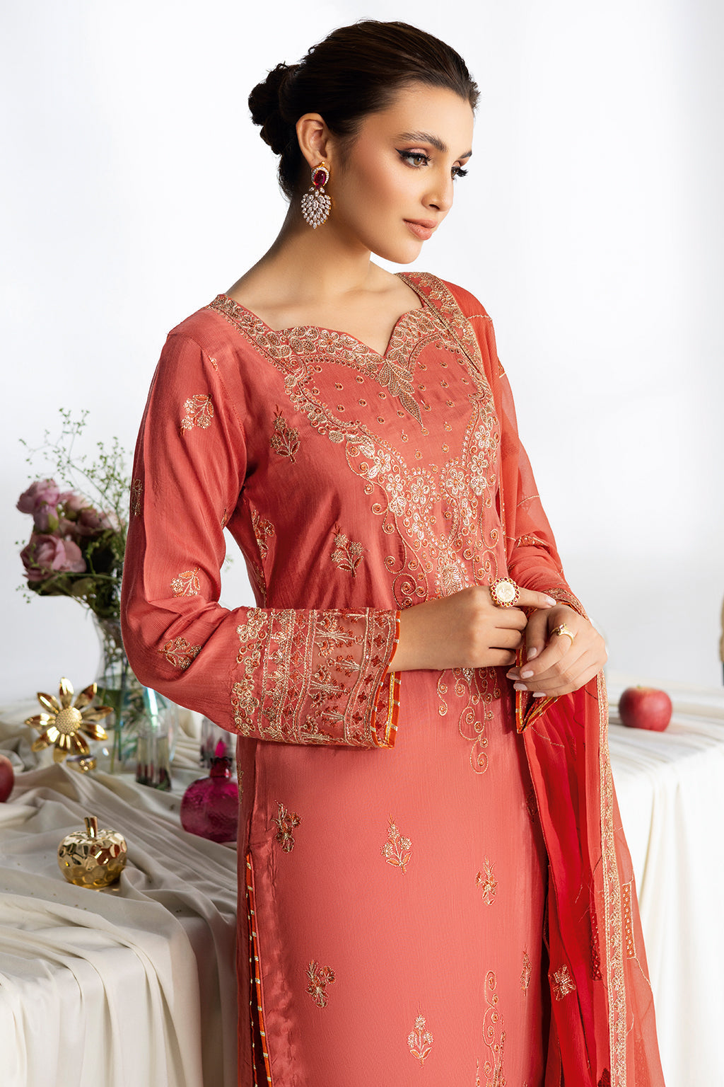 Ramsha | Aangan Luxury Raw silk | AA-106
