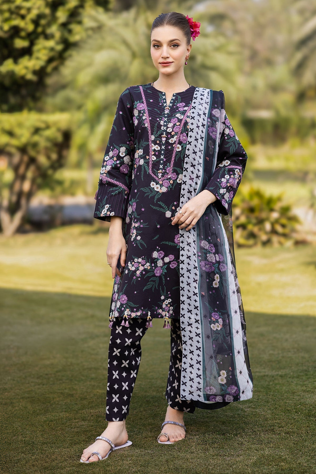 Alizeh | Sheen Lawn Prints 25 | AF-PL-6039-Tod