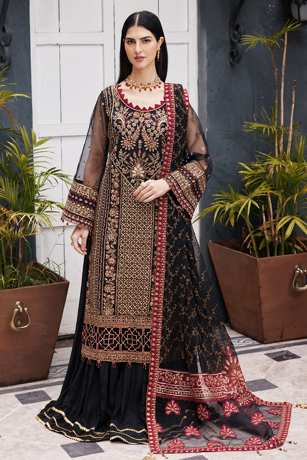 Emaan Adeel | Nawabzadi Wedding Dresses | NW-03 - House Of Anaya