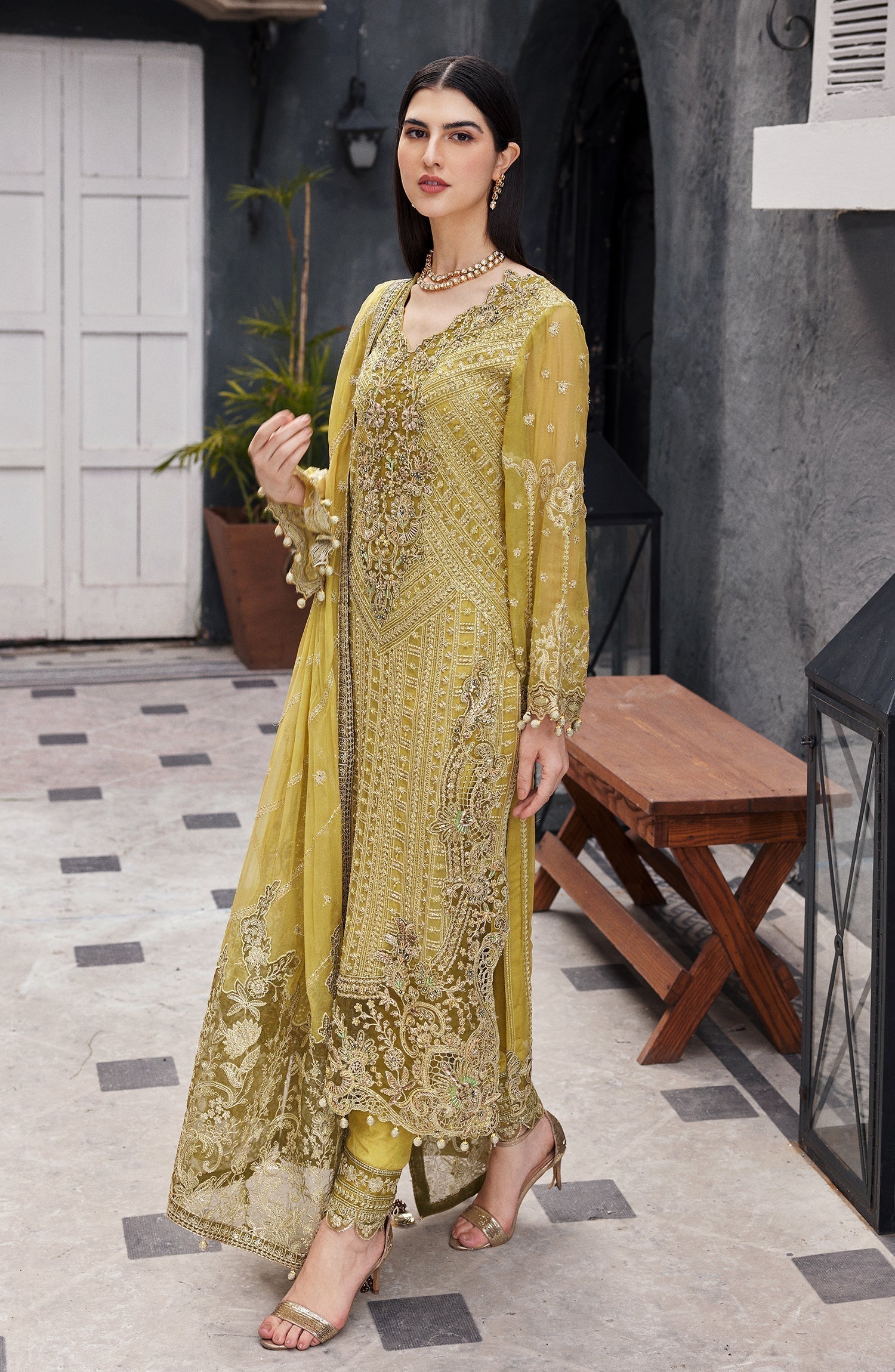Emaan Adeel | Nawabzadi Wedding Dresses | AROOHI - House Of Anaya