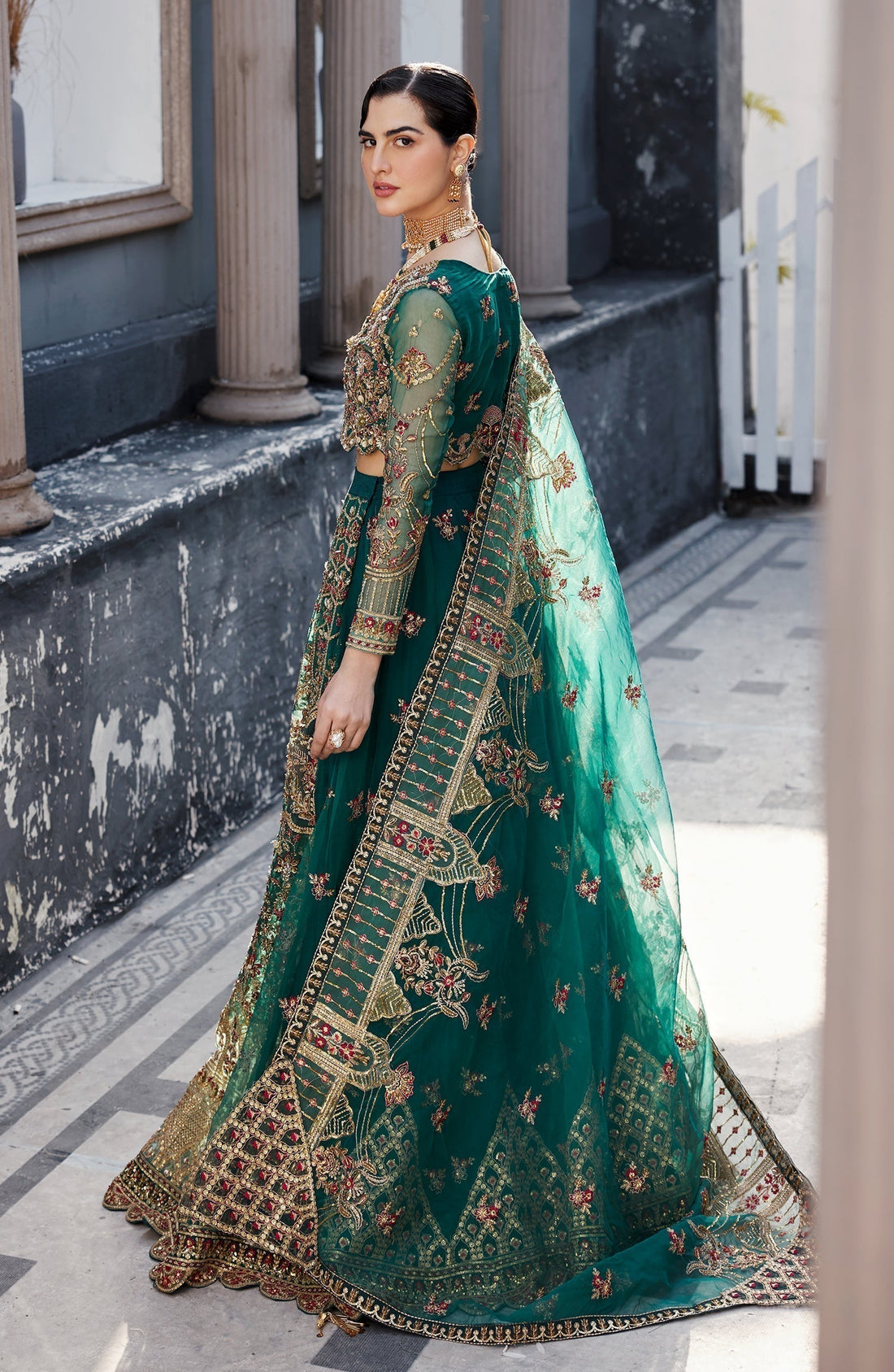 Emaan Adeel | Nawabzadi Wedding Dresses | LALEENA - House Of Anaya