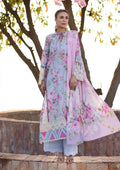 Elaf Premium | Prints Chikankari 24 | 04A OCEAN BLOSSOMS - House Of Anaya