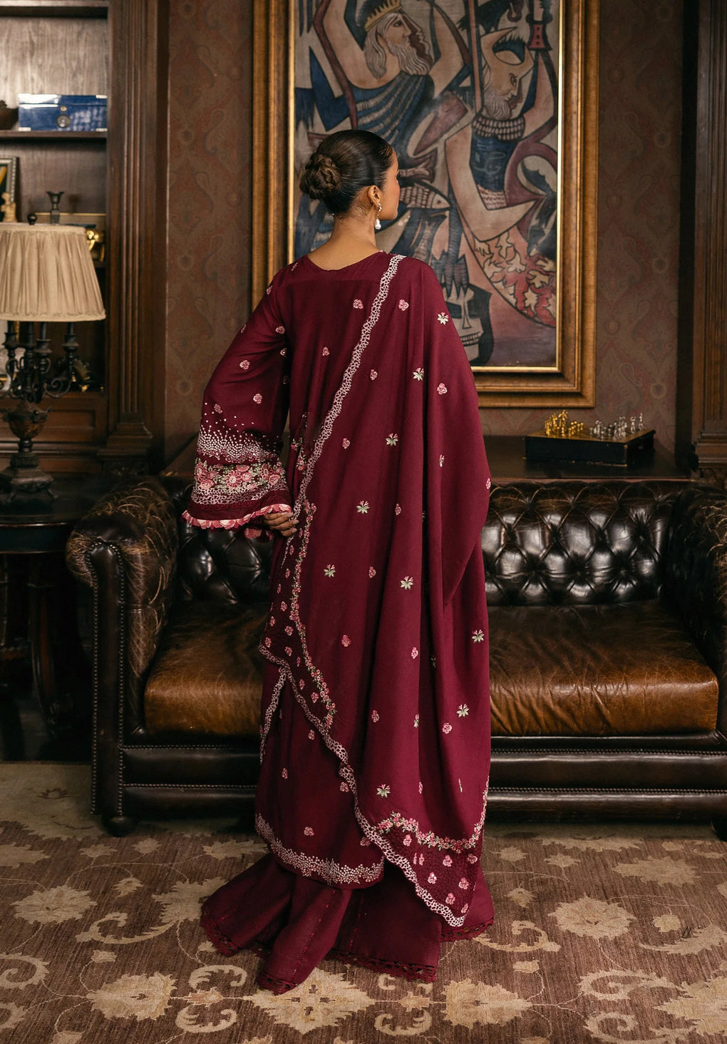 Elaf Premium | Luxury Winter 25 | EWK-4B CRIMSONELLE