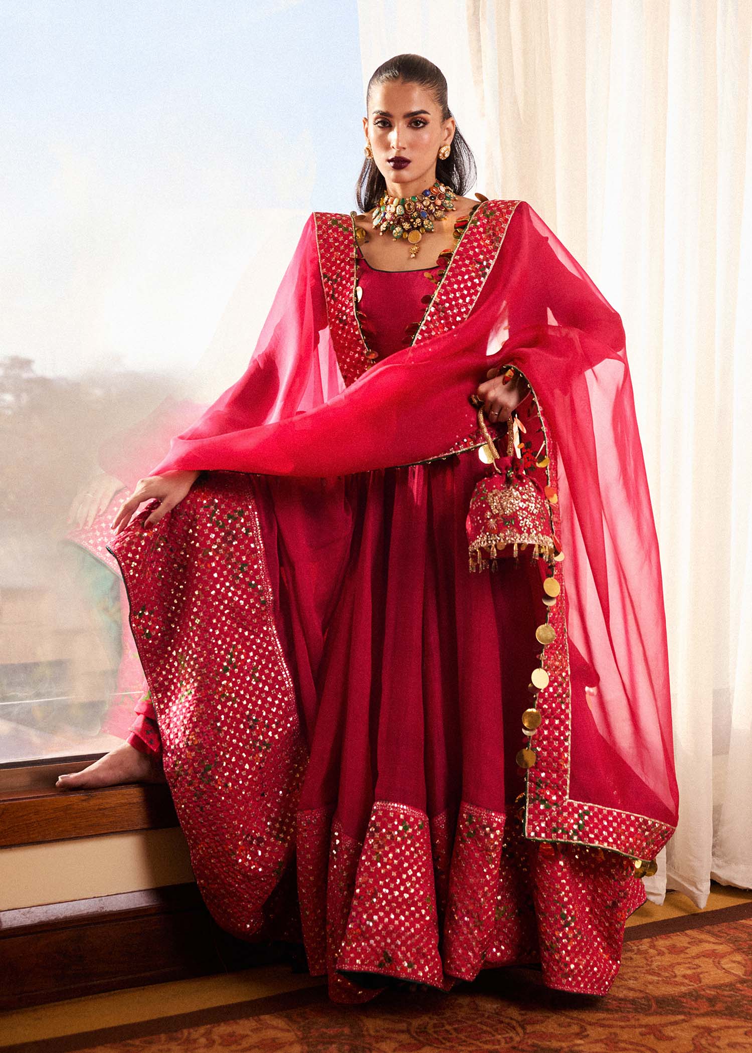 Hussain Rehar | Luxury Pret SS 24 | Roshan - House Of Anaya