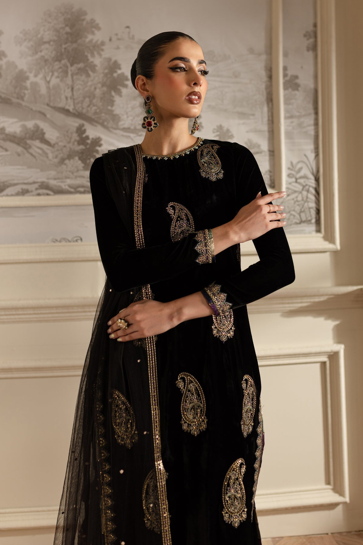 Batik | Roselle Wedding Formals | Black Hannah