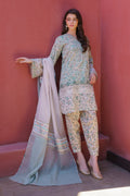 Baroque | Luxury Pret 24 | LAWN UF-576 - House Of Anaya