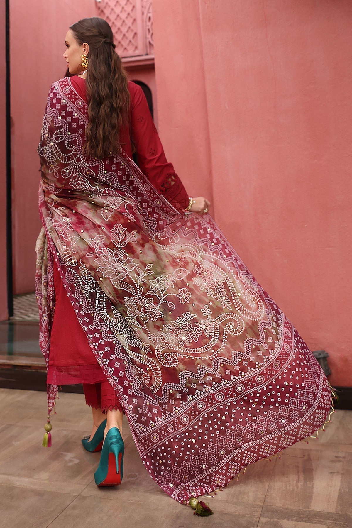 Nureh | Bazaar Lawn 25 | NE-109 - House Of Anaya