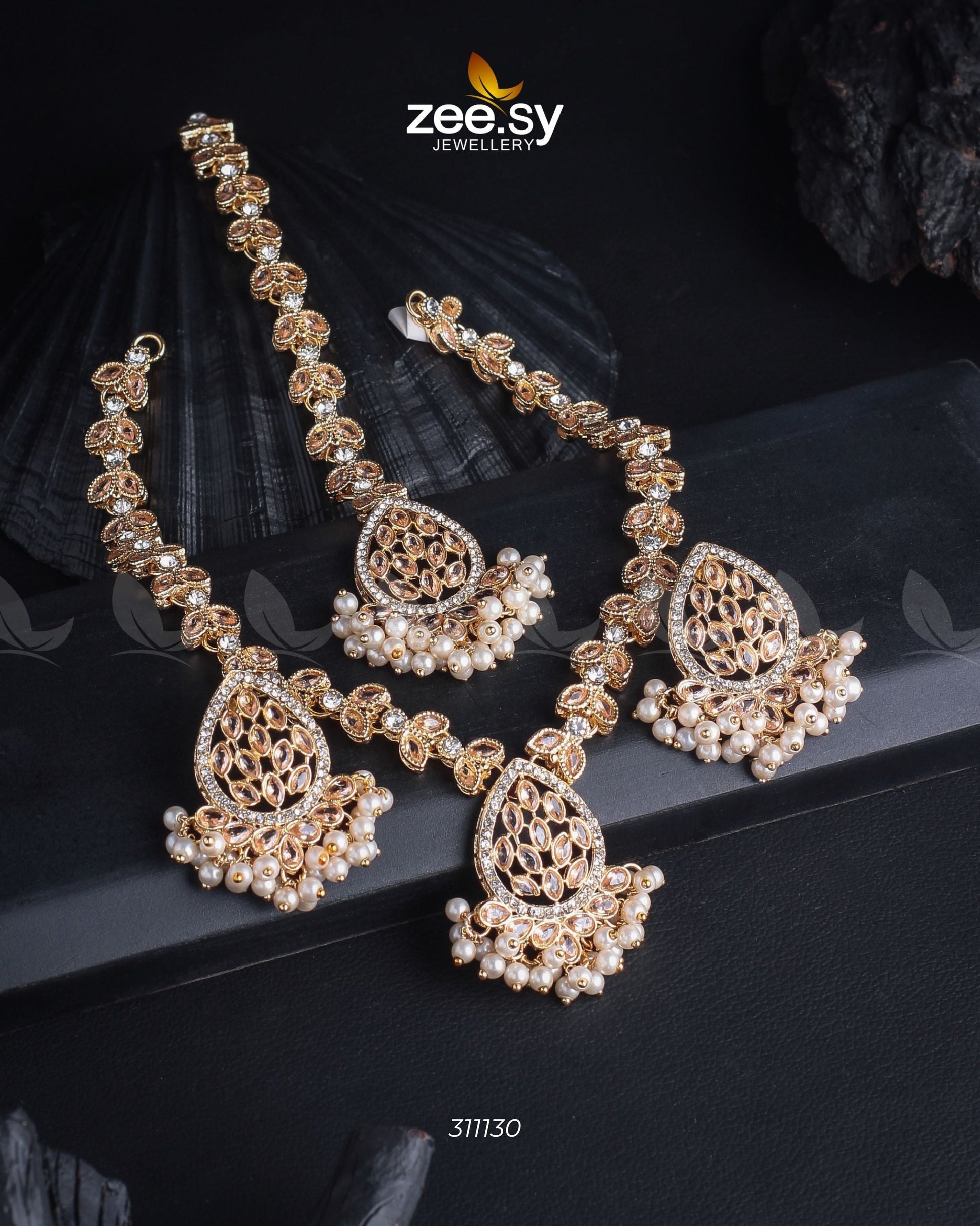 Luxe Necklace Set - House Of Zarish