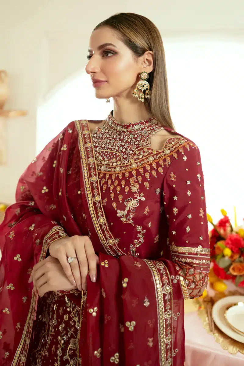 Qalamkar | Dilnaz Wedding Formals | DN-03 ZAINA - House Of Anaya