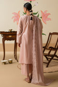 Cross Stitch | Chikankari Lawn 25 | PALE MAUVE - House Of Anaya
