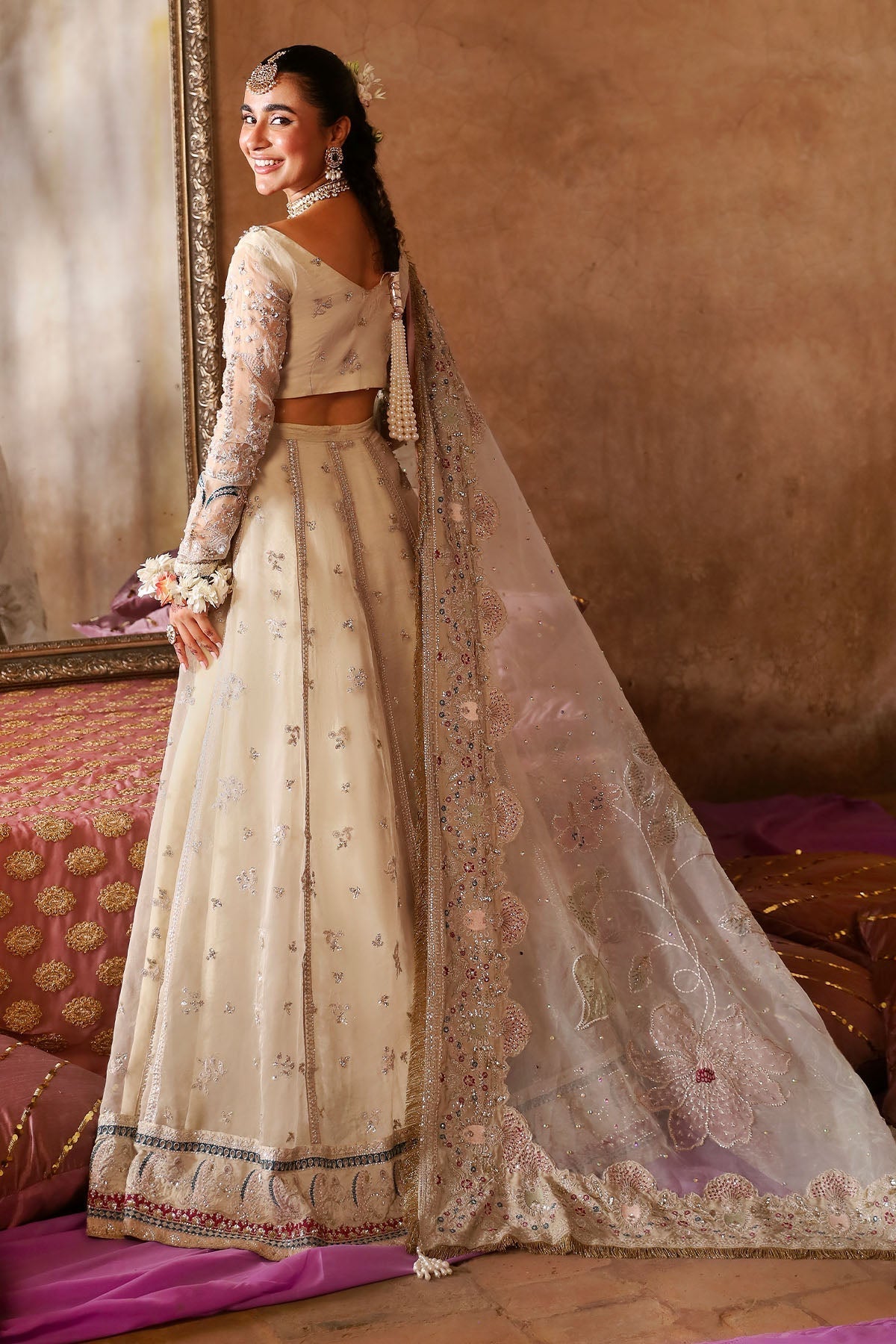 Nureh | Jhoomro Wedding Formals | NL-72 CHANDNI - House Of Anaya