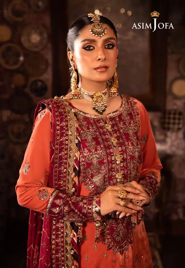 Asim Jofa | Makhmal Wedding Velvet 23 | AJMM-01 - House Of Anaya