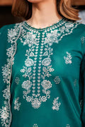 Farasha | Kaavish Lawn 24 | TEAL GARLAND - House Of Anaya