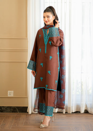 Fozia Khalid | Silk Spire | COCOA - House Of Zarish