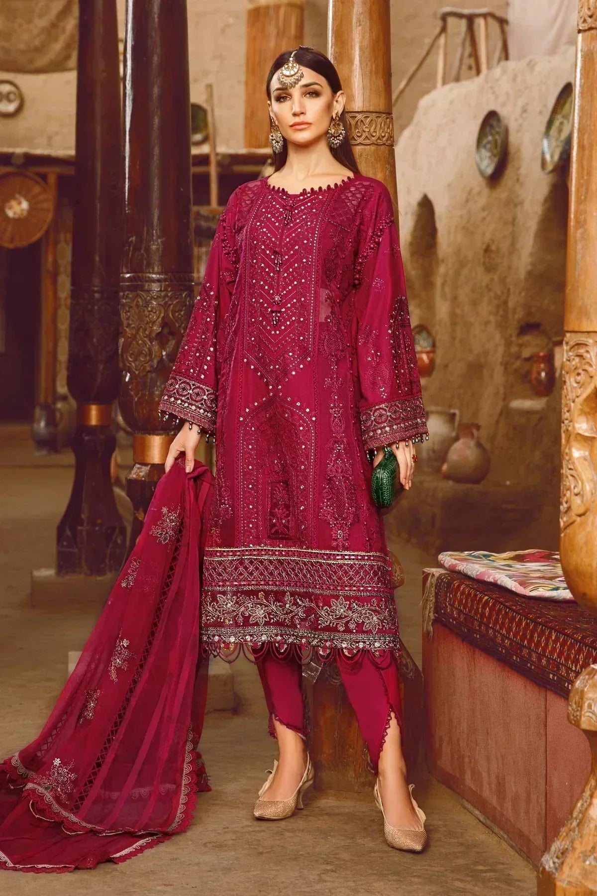 Maria B | Luxury Lawn | D-2311-B - House Of Anaya