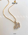 Calligraphy Locket-0009 - House Of Zarish