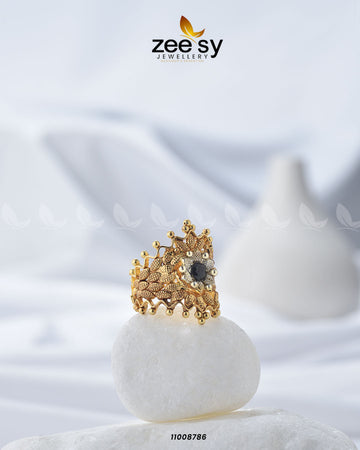 Crown Ring-8290 - House Of Zarish