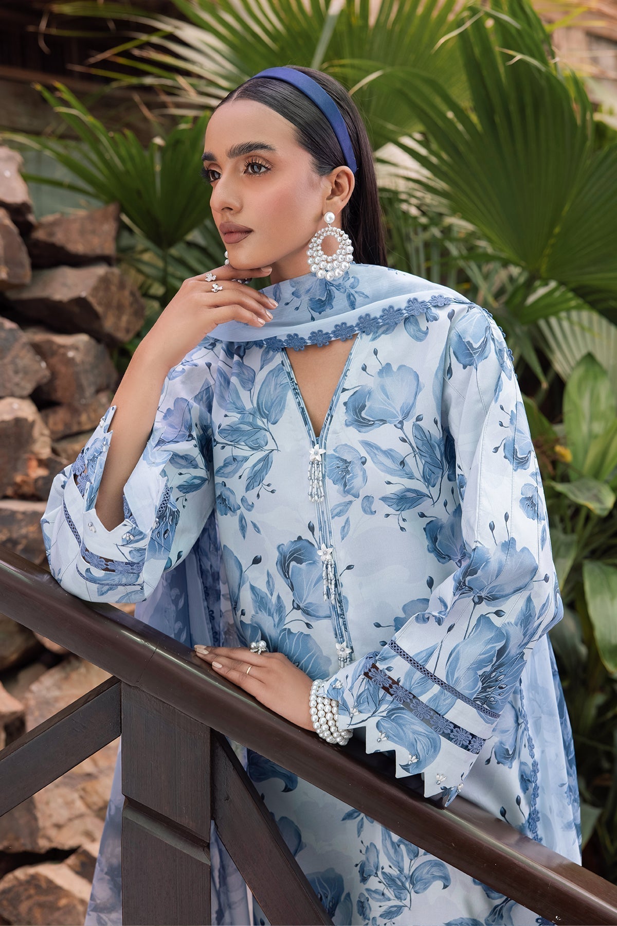 Alizeh | Sheen Lawn Prints 24 | GLORY - House Of Anaya