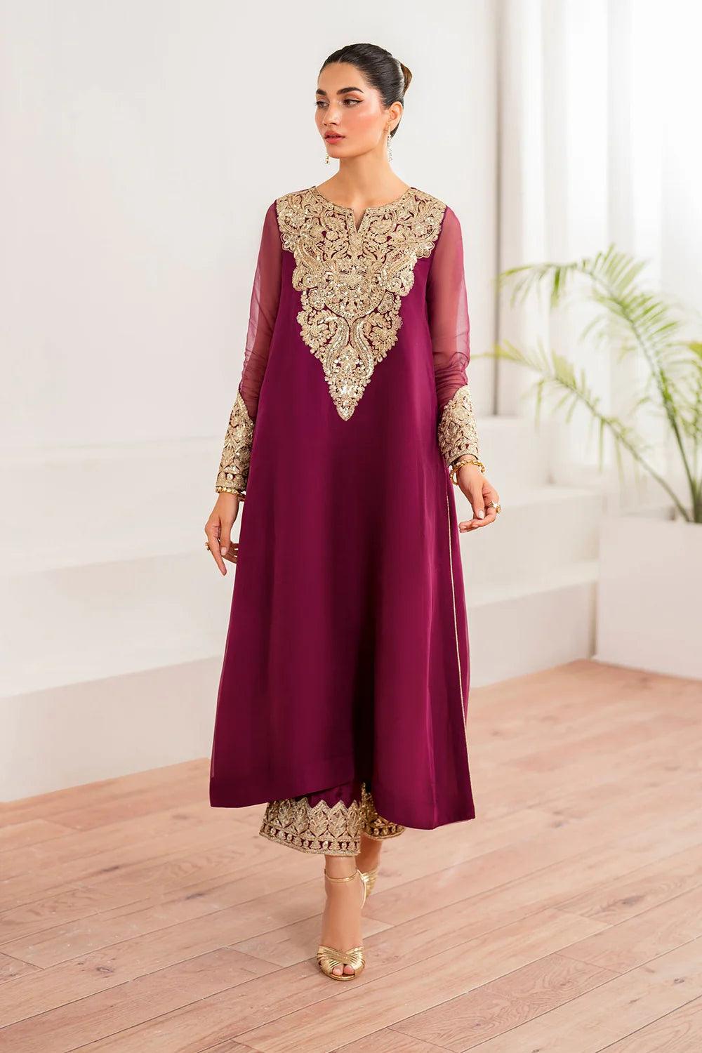 Baroque | EMBROIDERED CHIFFON PR-997 - House Of Anaya