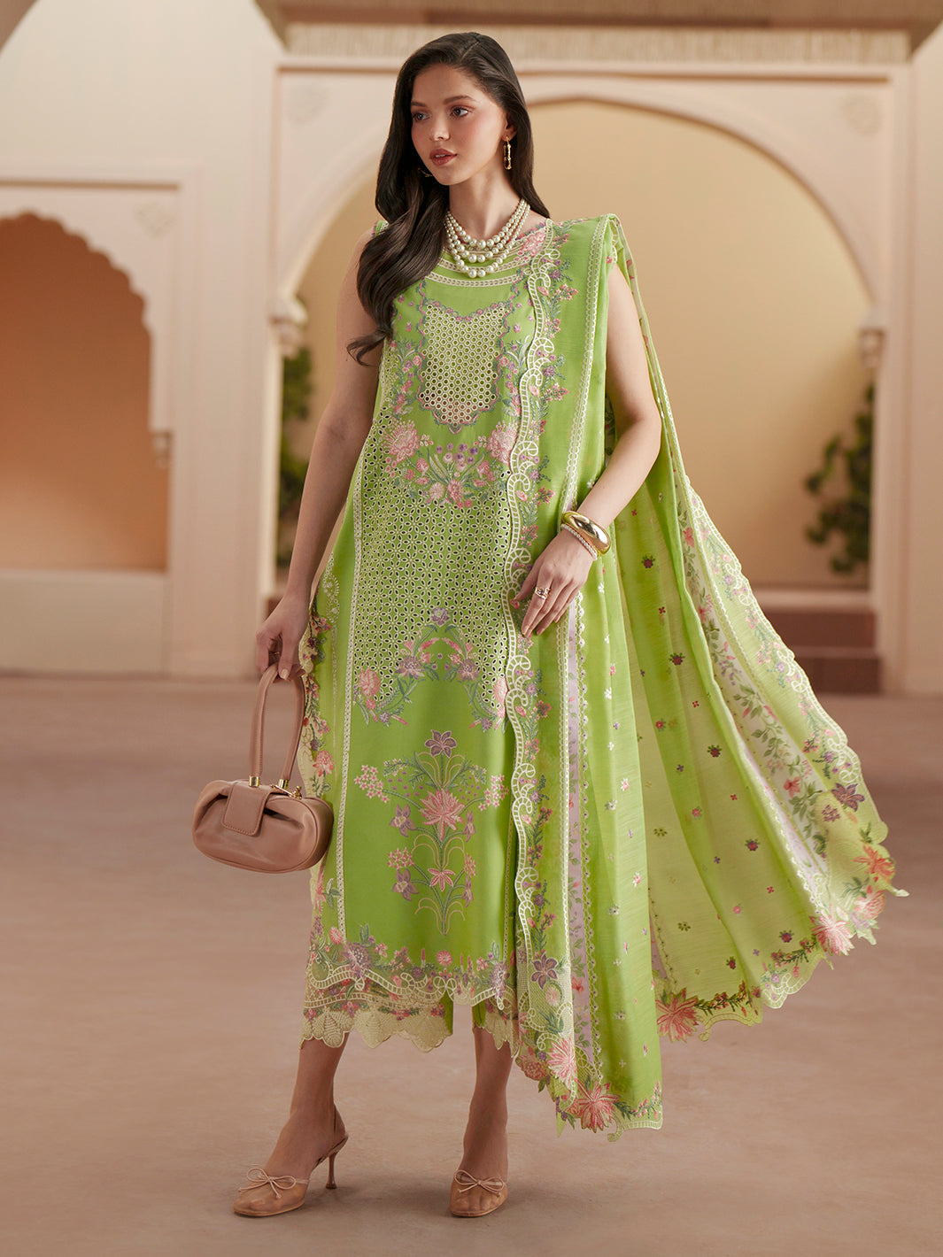 Bin Ilyas | Mashriq Luxury Lawn 26 | D-112-A