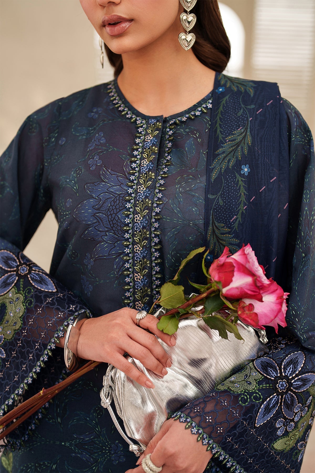 Baroque | Embroidered Lawn | SF-4404