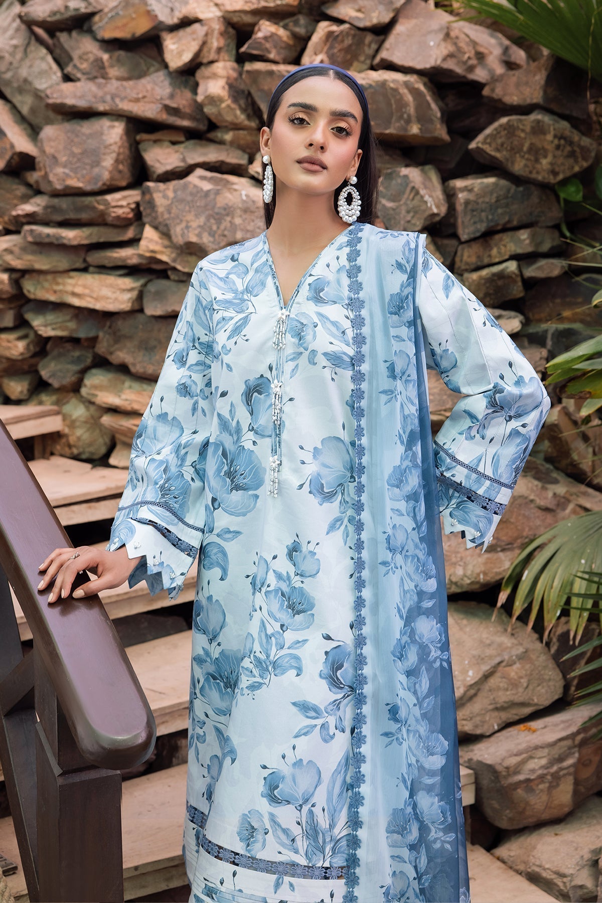Alizeh | Sheen Lawn Prints 24 | GLORY - House Of Anaya