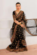 Baroque | Stitched New | EMBROIDERED NET UF-700 - House Of Anaya