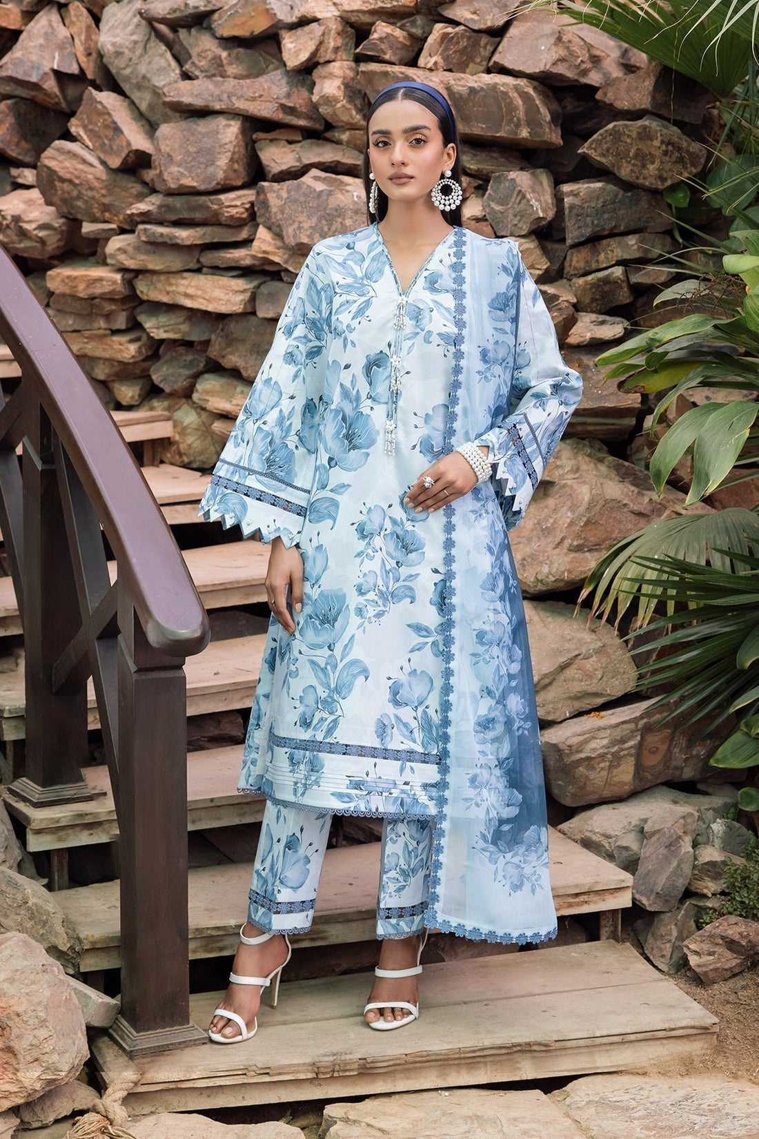 Alizeh | Sheen Lawn Prints 24 | GLORY - House Of Anaya