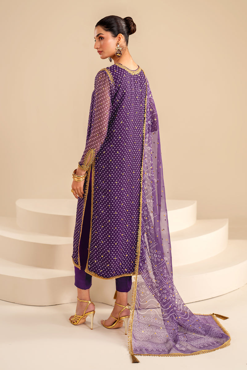 Baroque | Luxury Pret 24 | CHIFFON UF-625 - House Of Anaya