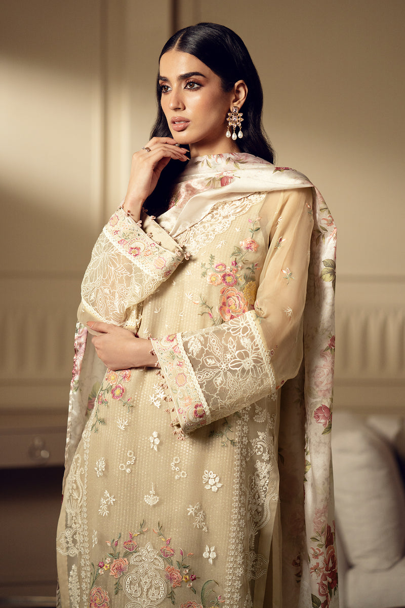 Baroque | Luxury Pret 24 | CHIFFON UF-513 - House Of Anaya