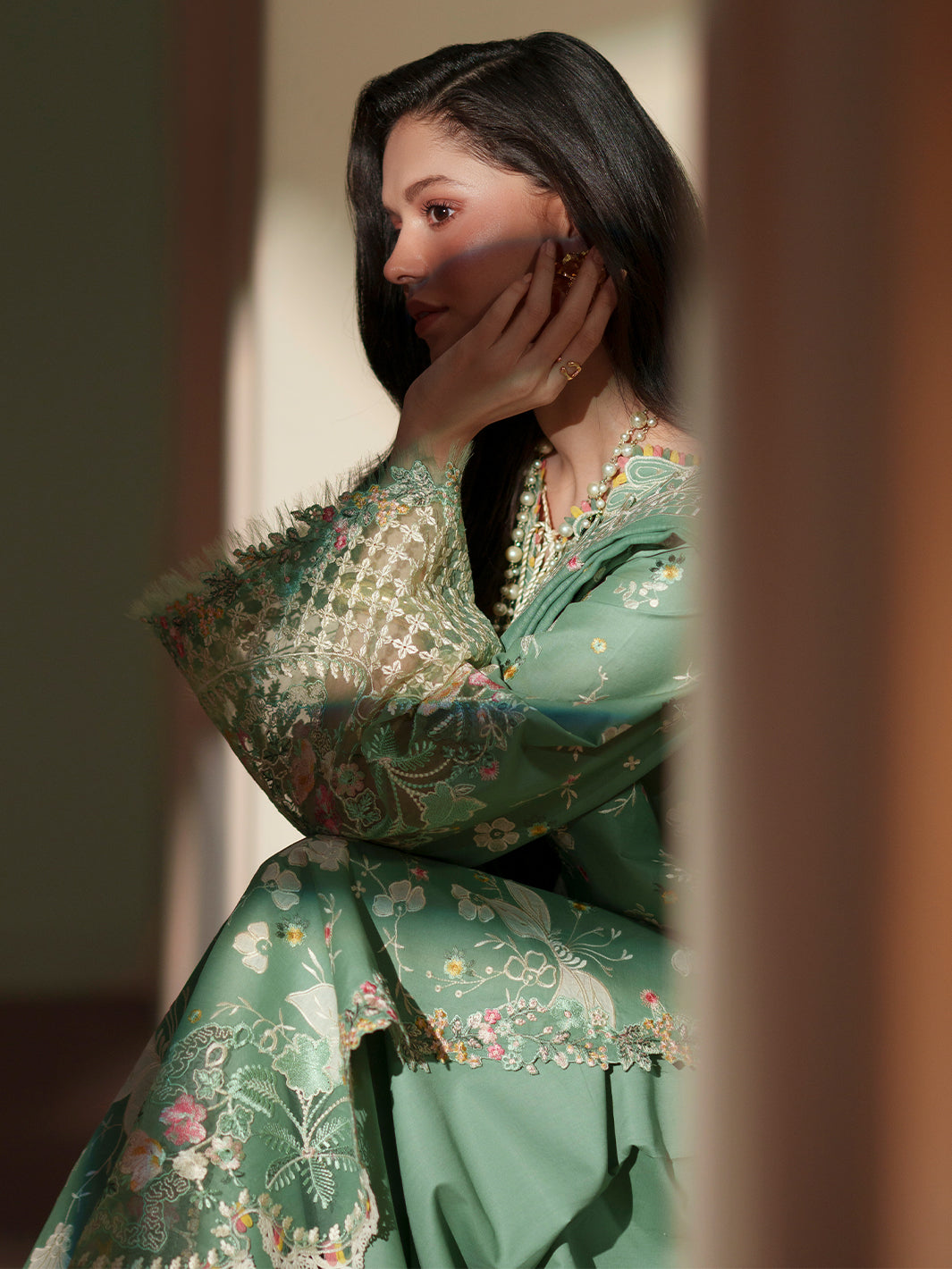 Bin Ilyas | Mashriq Luxury Lawn 26 | D-117-A