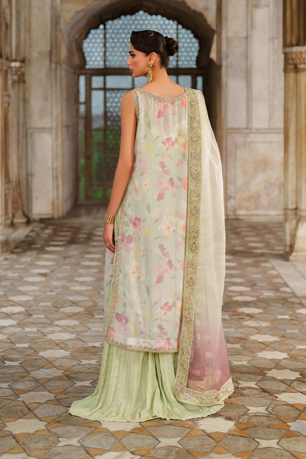 Iznik | Festive Formal | UE-549 Printed Chiffon